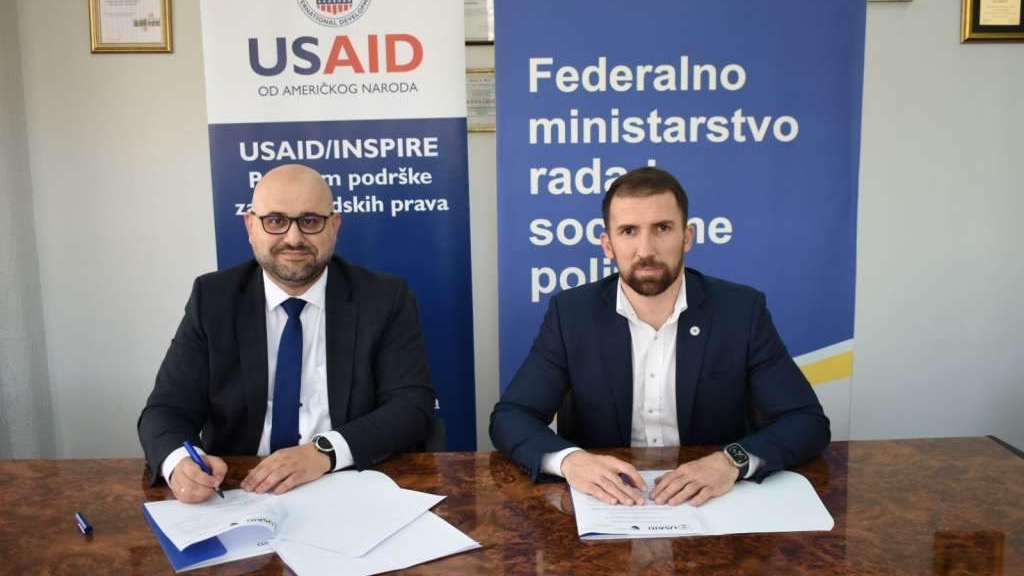 Delić potpisao Memorandum o razumijevanju s direktorom USAID/Inspire Programa