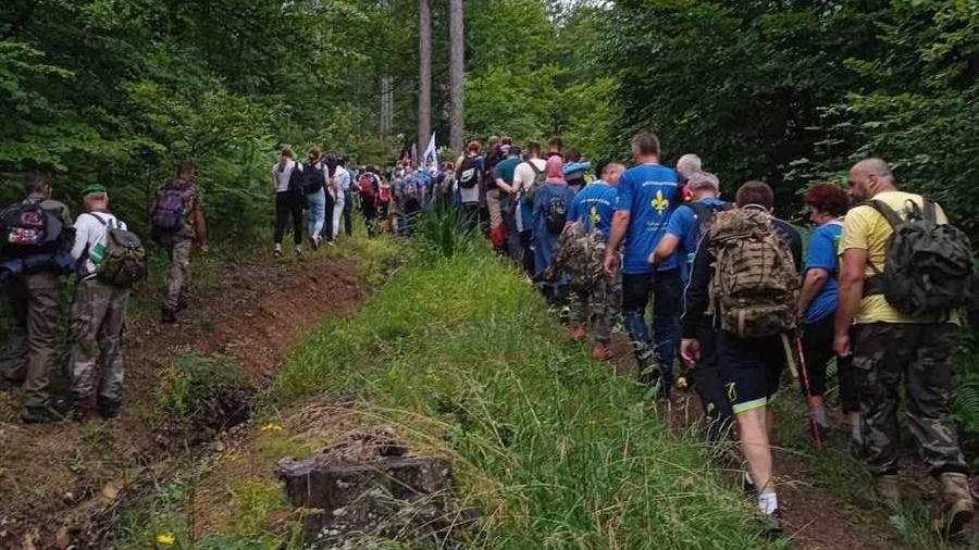 Stotine mještana "Putem spasa" od Čoba do Željeznog Polja podsjetilo na stradanje i spašavanje stanovnika teslićkog i novošeherskog kraja