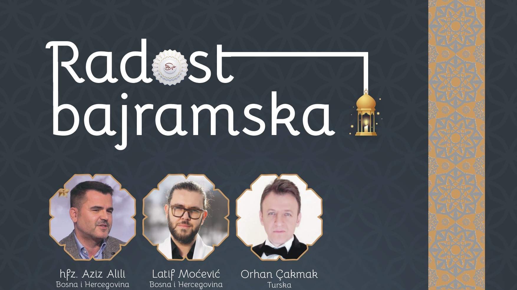 Program "Radost bajramska" sutra na Trgu slobode u Tuzli