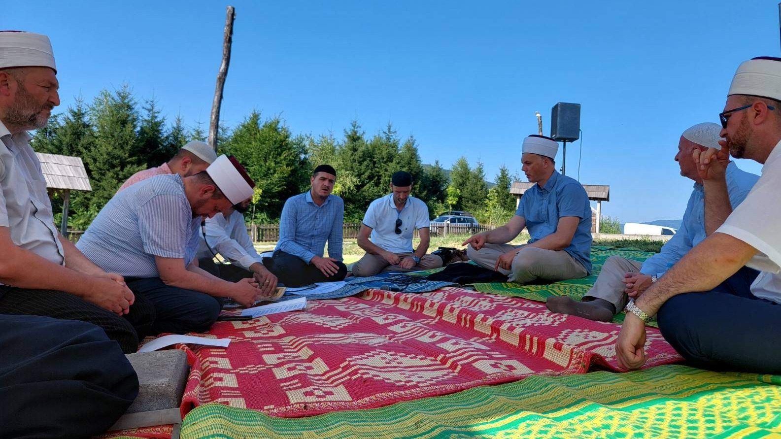 Goražde: Šehidski mevlud kod Memorijalne šume "Srebrenica"