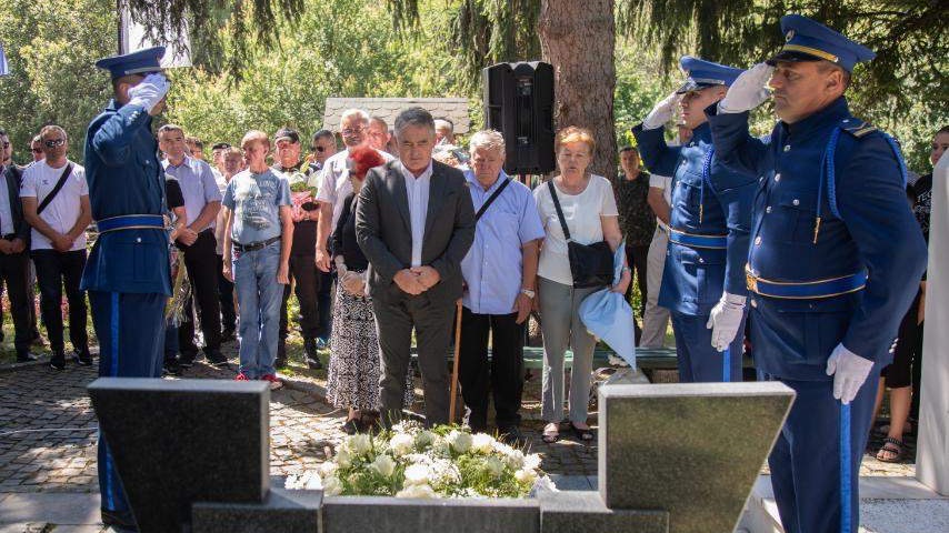 Obilježena godišnjica pogibije komandanta Čedomira Domuza