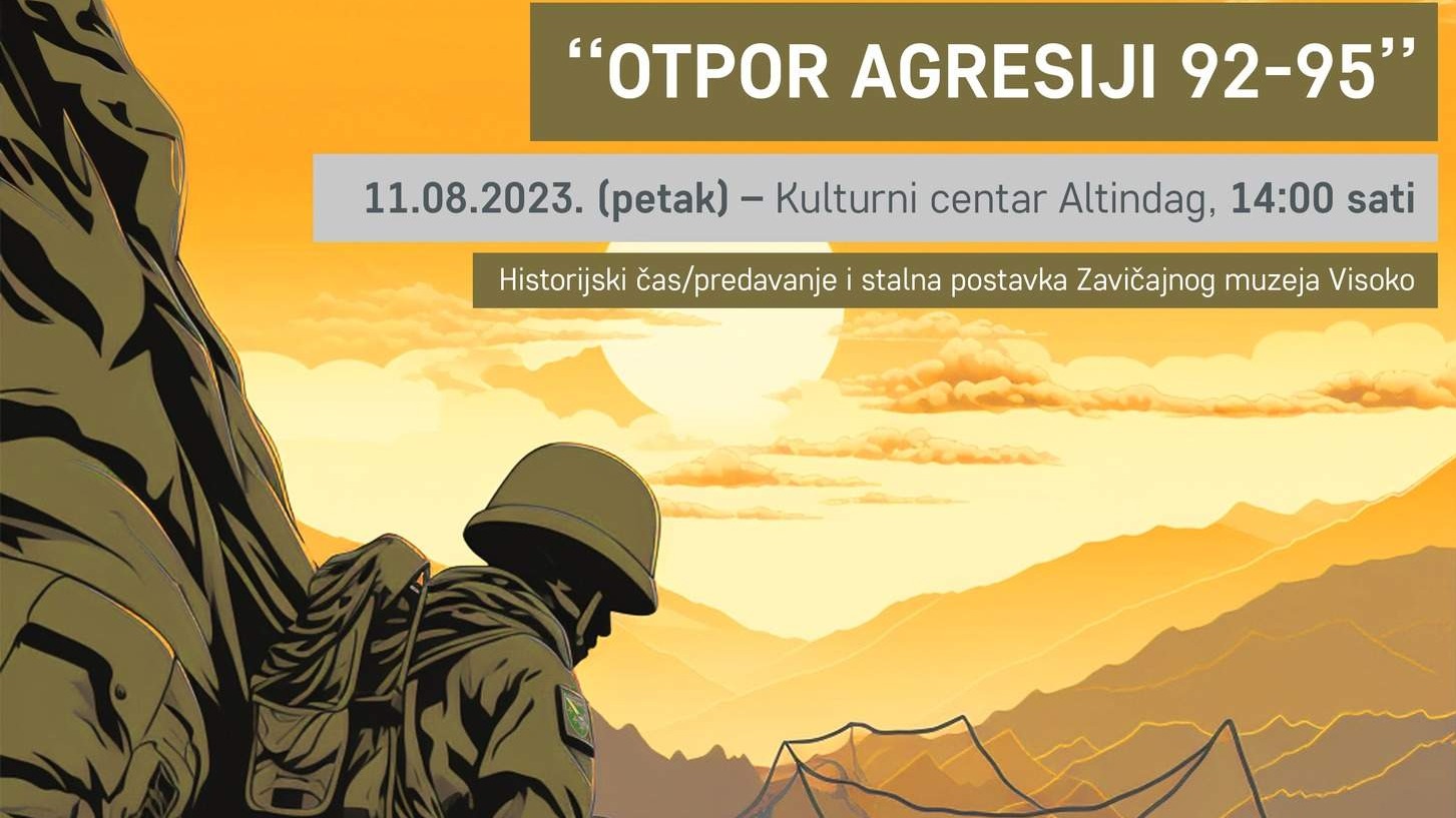 Visoko: U petak historijski čas i stalna postavka Zavičajnog muzeja "Otpor agresiji 92-95"