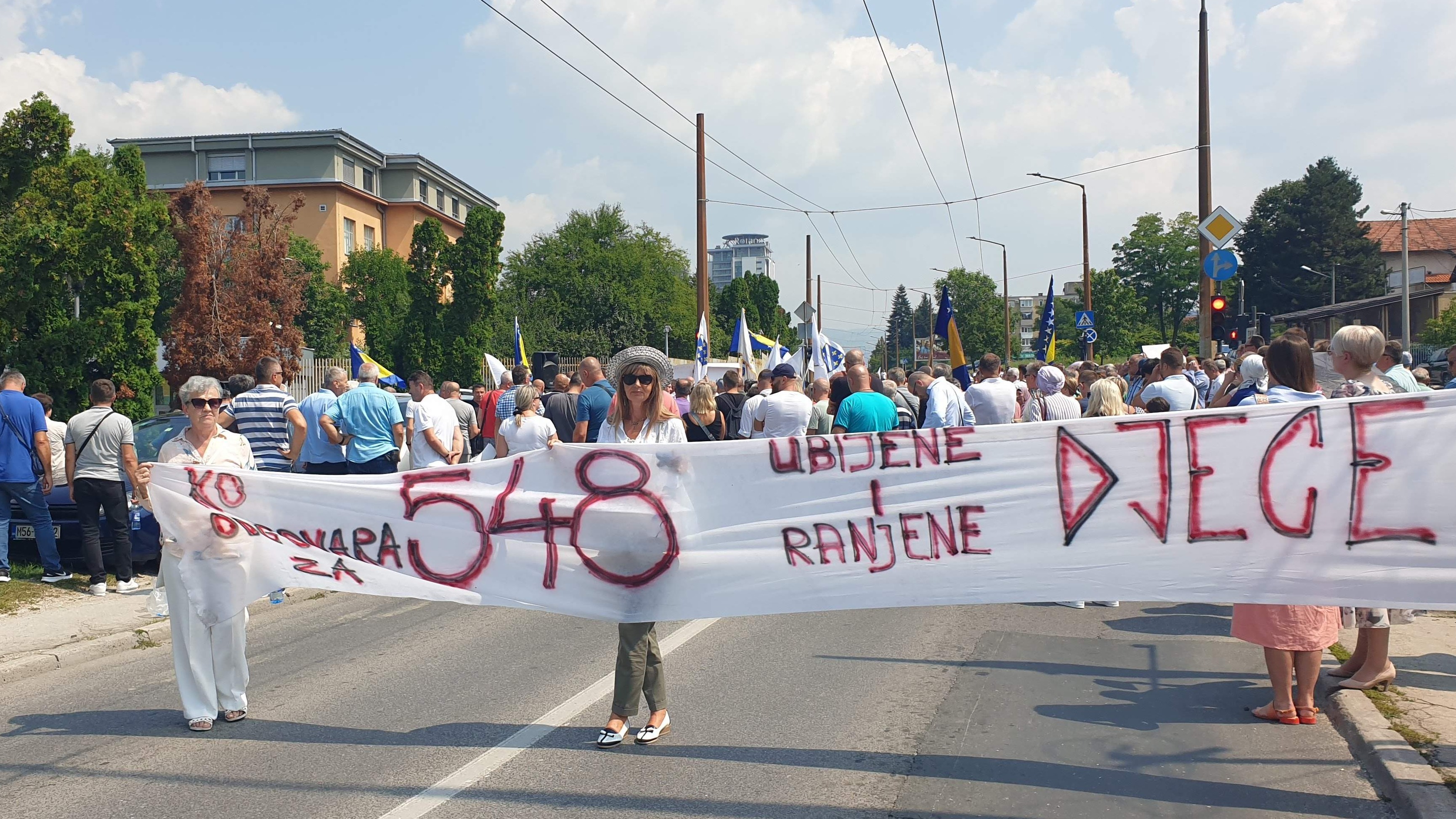 Protest protiv nepravednog progona branitelja BiH: Nećemo odustati od pravde