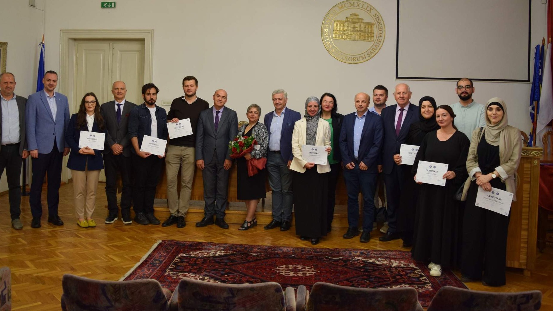 Dodijeljeni certifikati polaznicima drugog stepena Specijalizacijskog kursa za čitanje osmanskih dokumenata