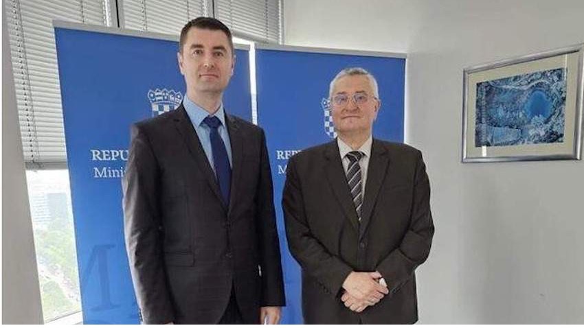Ministar dr. Davor Filipović posjetio muftiju  Aziza Hasanovića 