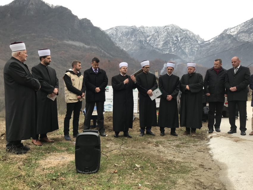 Jablanica: Položen kamen-temeljac za izgradnju mesdžida u naselju Zlate