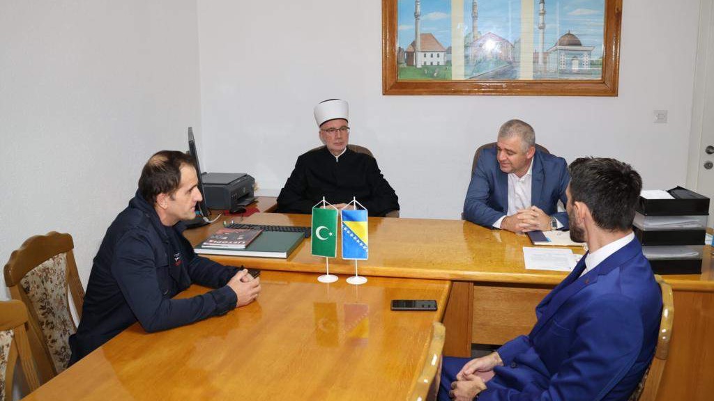 Radna posjeta muftije Fazlovića Medžlisu Islamske zajednice Janja 