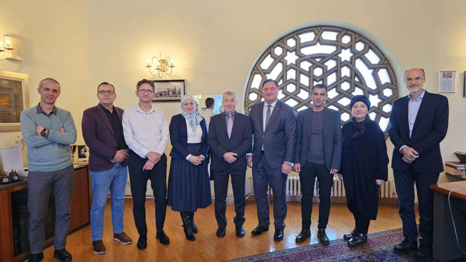 Delegacija Media centra Islamske zajednice posjetila Fakultet islamskih nauka u Sarajevu