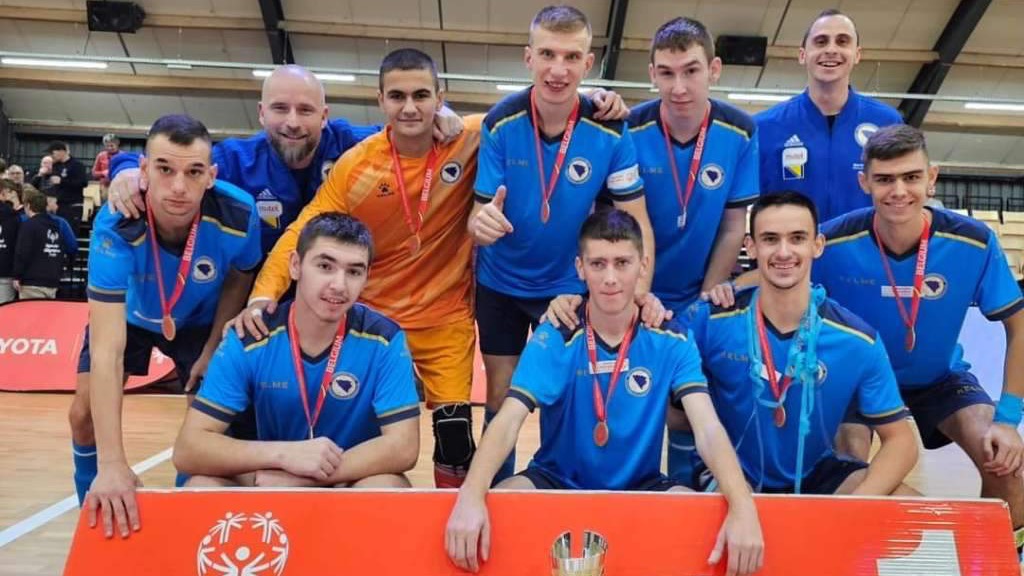 Futsal tim Specijalne olimpijade BiH pobjednik međunarodnog turnira u Belgiji