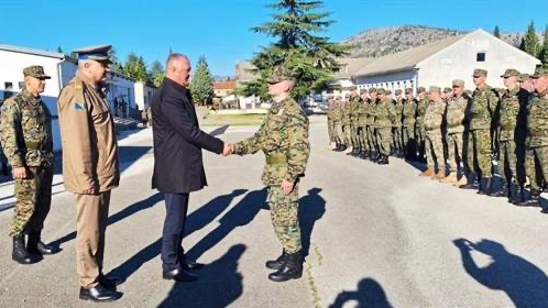 Helez na svečanoj ceremoniji u Čapljini: Mladi pripadnici OS BiH spremni služiti svojoj domovini 