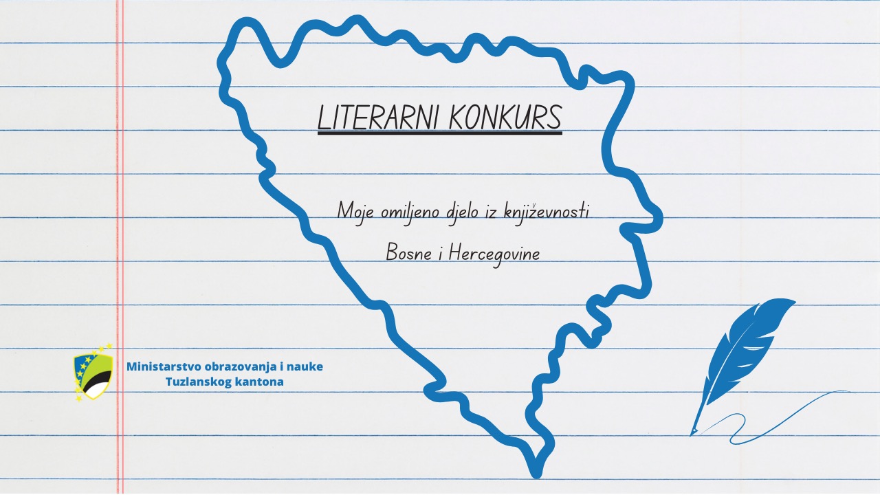 Raspisan literarni konkurs "Moje omiljeno djelo iz književnosti Bosne i Hercegovine"