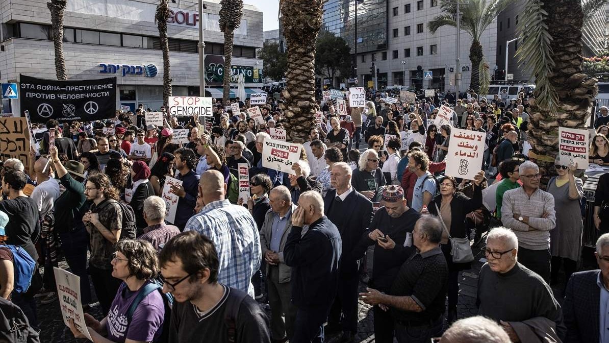 Izraelska policija intervenisala tokom antiratnih demonstracija u Haifi