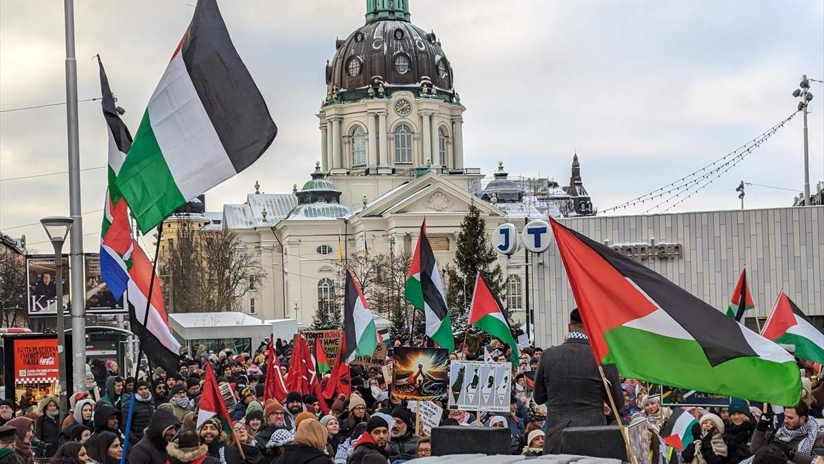 Protest u Švedskoj: Stotine ljudi traži od Izraela da zaustavi etničko čišćenje u Gazi