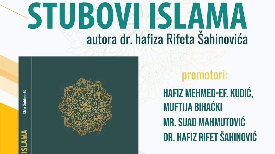 Večeras promocija knjige "Stubovi islama" u Bihaću
