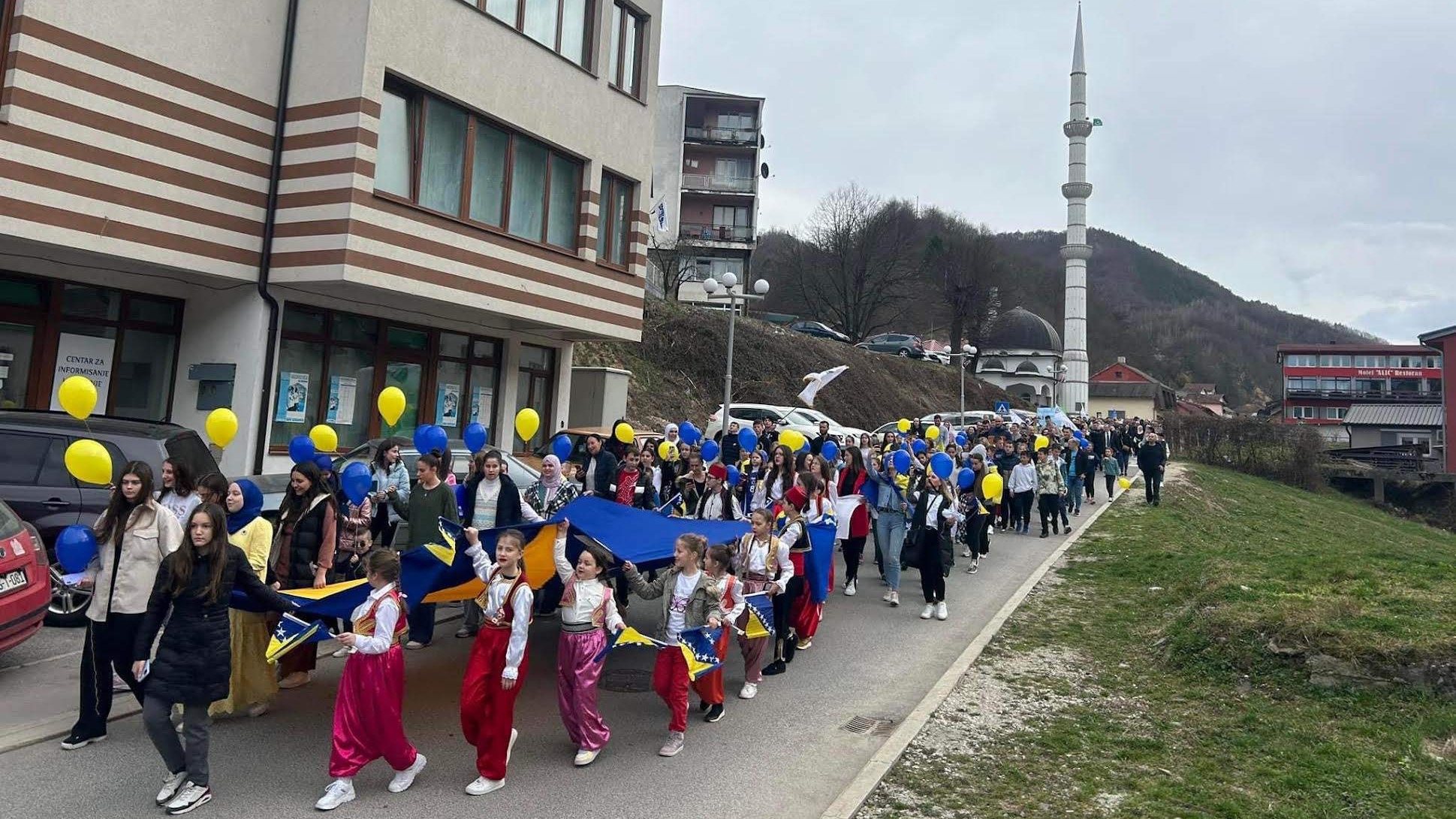 Djeca Srebrenice za Dan nezavisnosti Bosne i Hercegovine