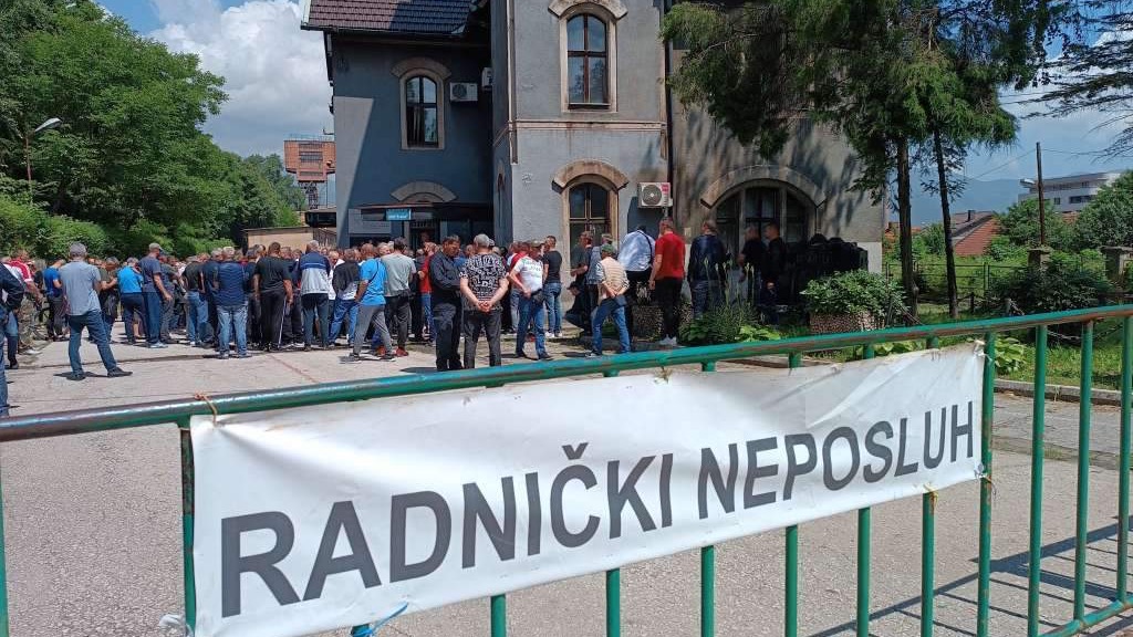 Zenički rudari ne rade već sedmi dan