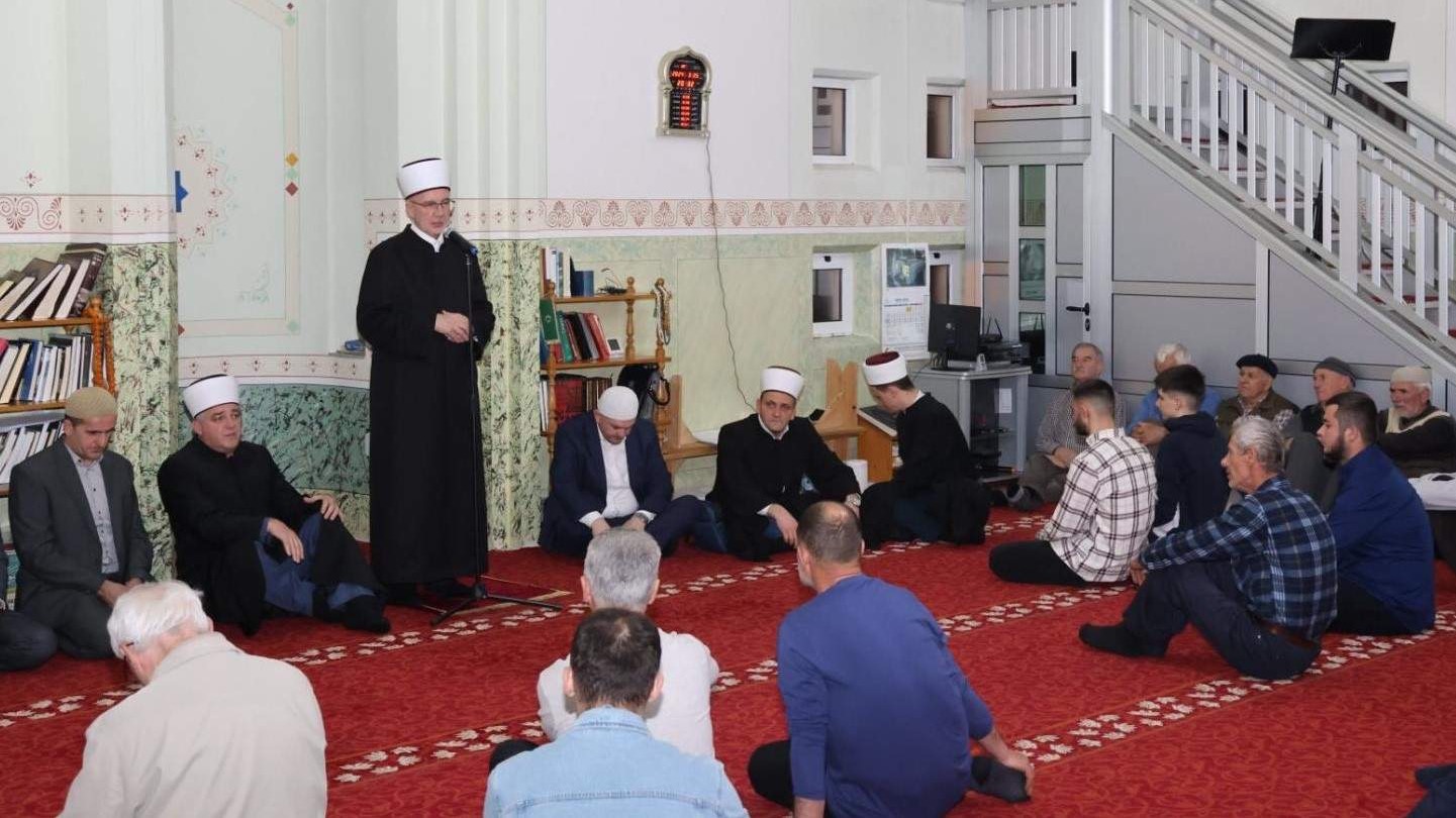 Muftija Fazlović na iftaru i teravih-namazu s imamima i džematlijama Janje i Bijeljine 
