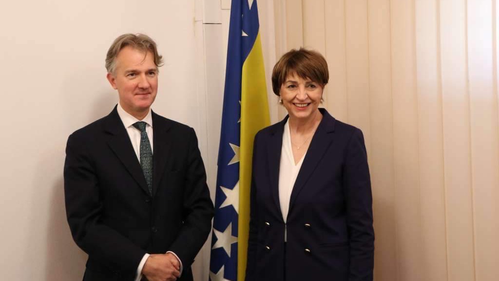 Ambasador Reilly posjetio Centralnu izbornu komisiju BiH