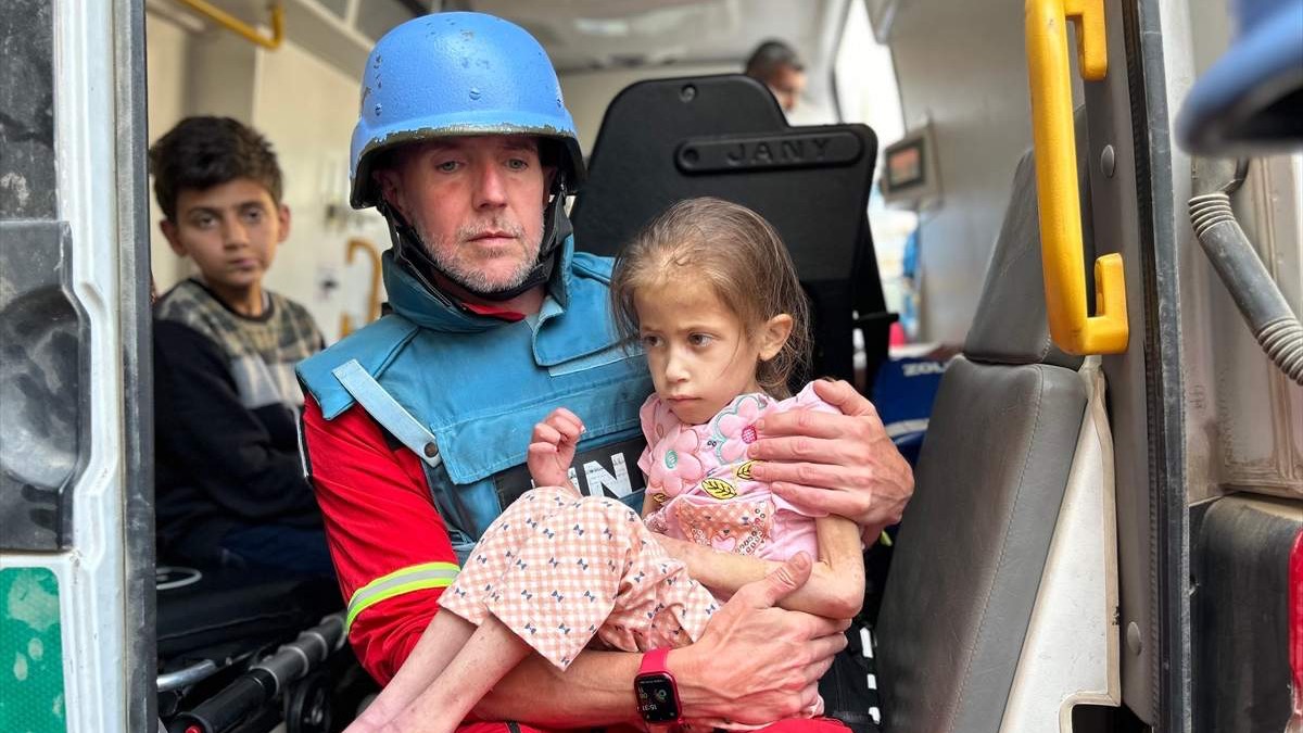 Tim UNICEF-a evakuisao djecu iz bolnice Kamal Adwan na sjeveru Gaze