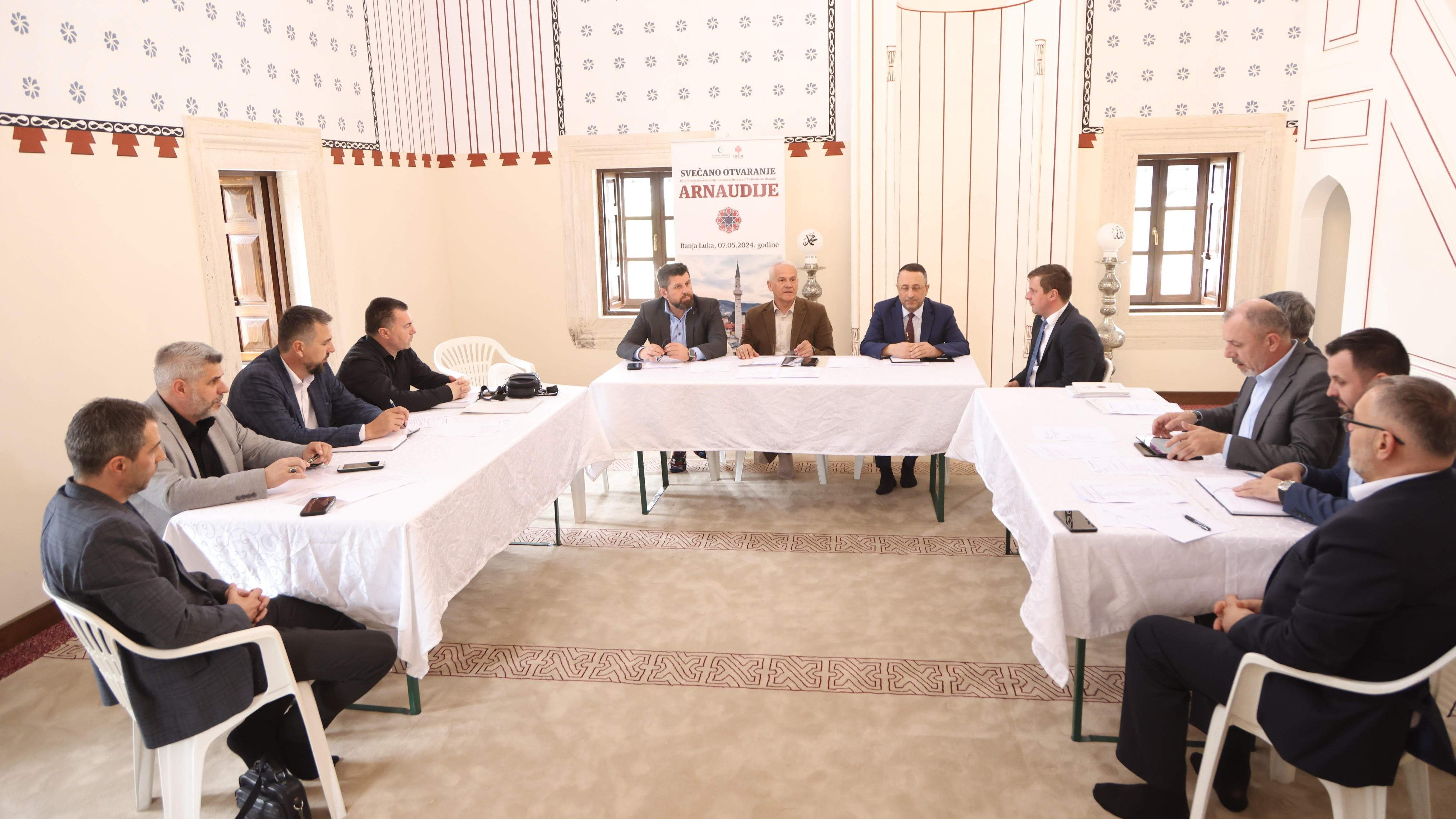 Sjednica Organizacionog odbora: Brojne visoke zvanice na otvorenju banjalučke Arnaudija džamije (VIDEO)