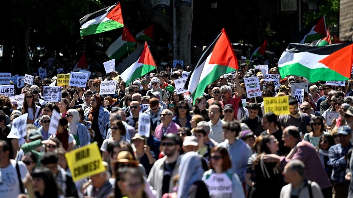 Protestna šetnja u Madridu: Španci pozivaju na zaustavljanje genocida u Palestini