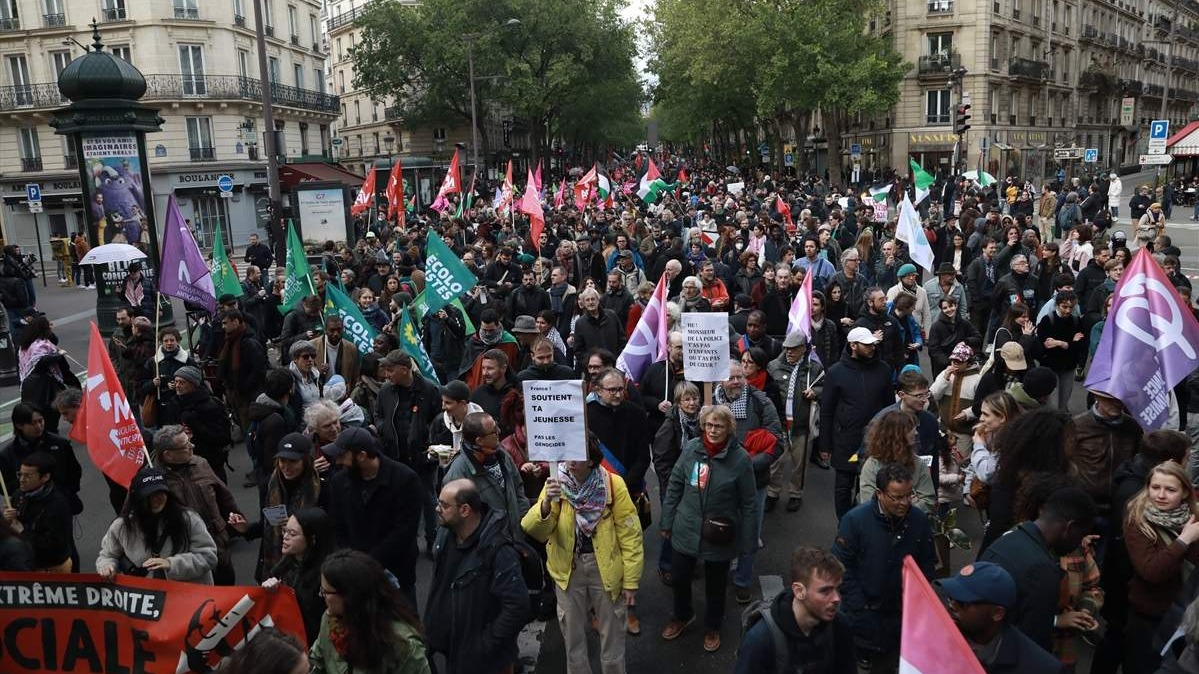Marš protiv rasizma i islamofobije u Parizu