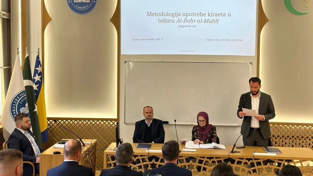 Na Fakultetu islamskih nauka u Sarajevu magistrirao Riad Subašić
