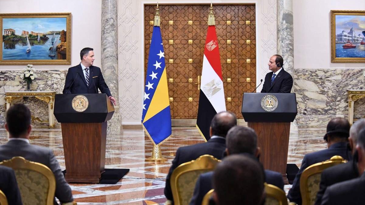 Bećirović u Kairu: Važno je ojačati poziciju BiH u Egiptu i arapskom svijetu
