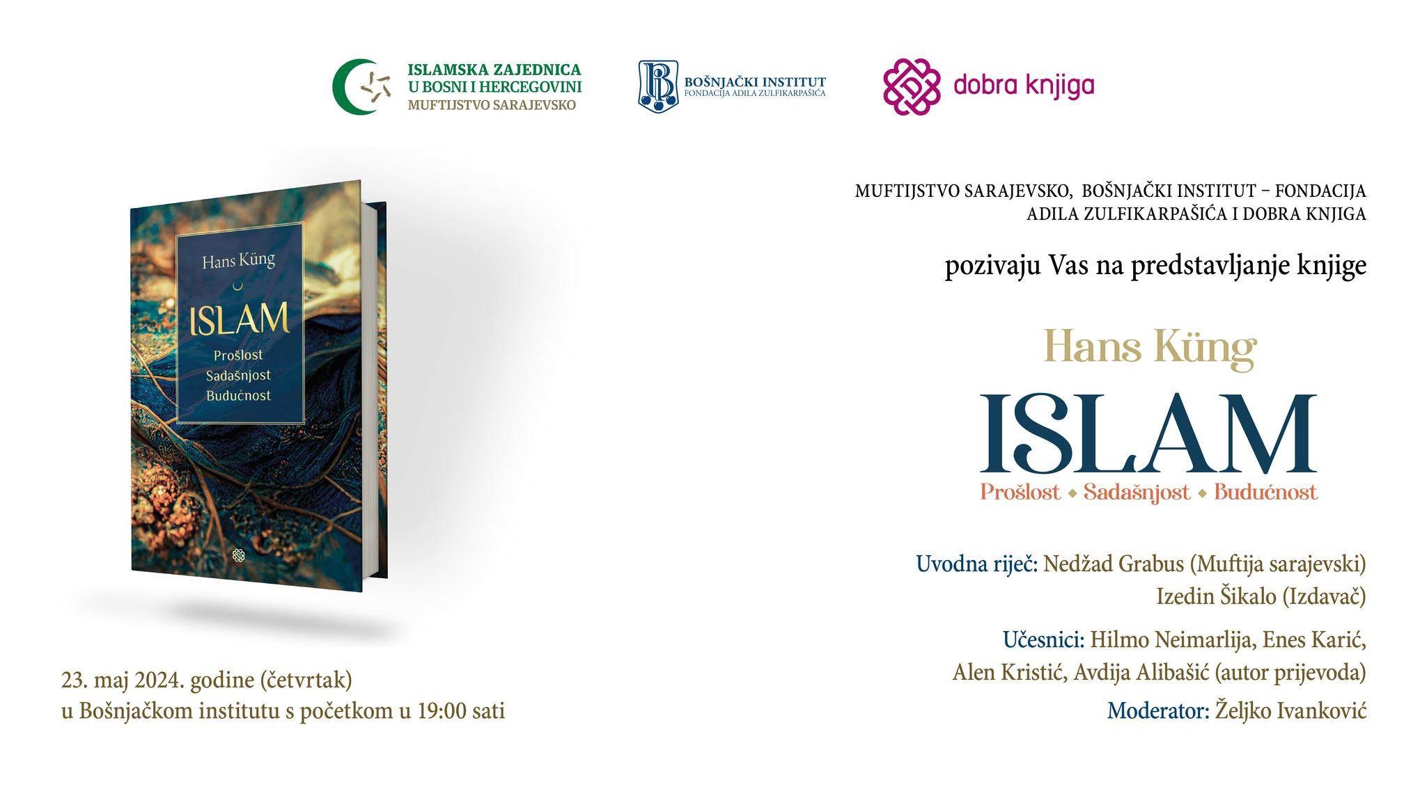 Sutra promocija knjige "Islam: prošlost, sadašnjost, budućnost" 