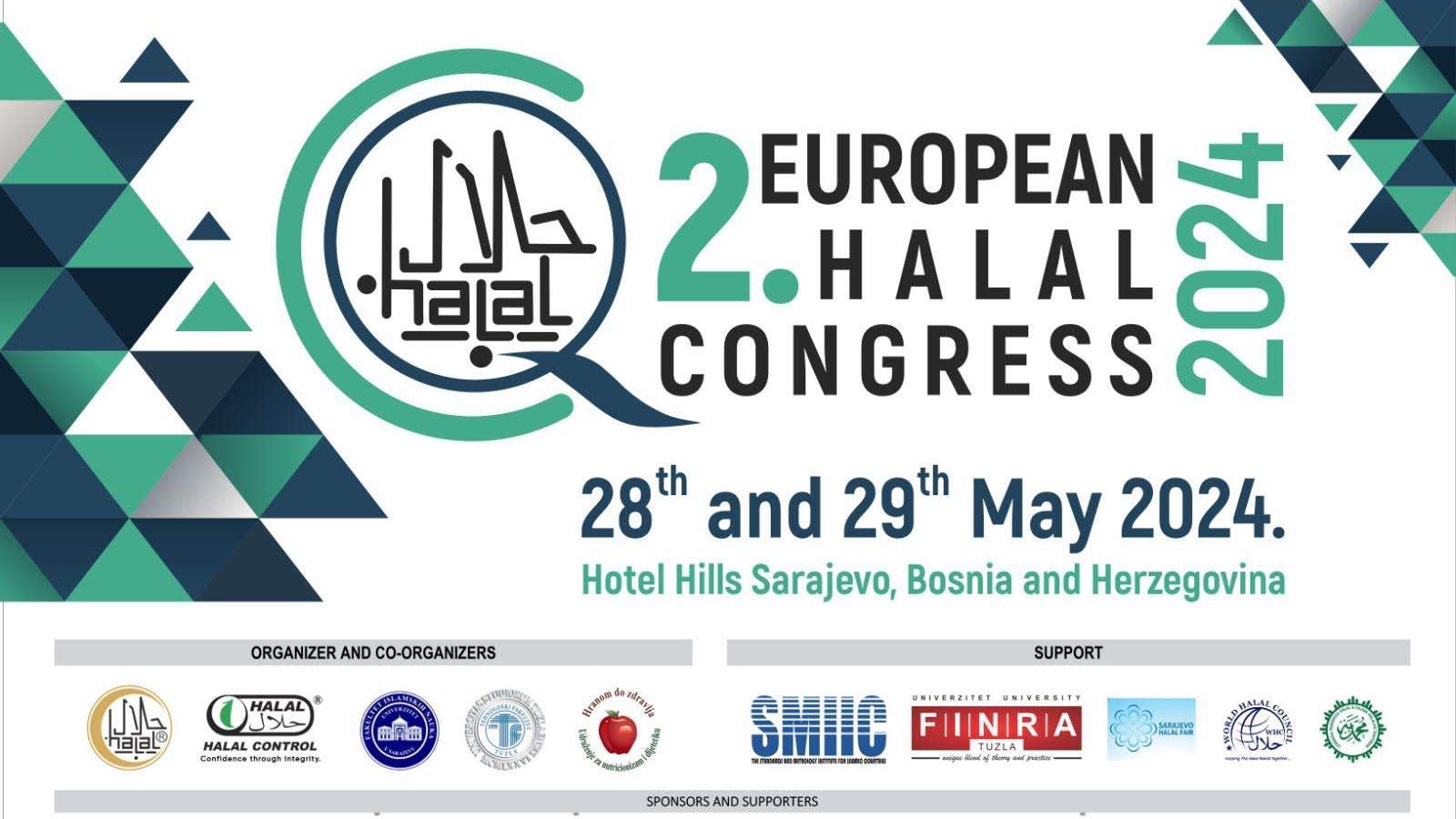 Drugi evropski halal kongres u Sarajevu 28. i 29. maja