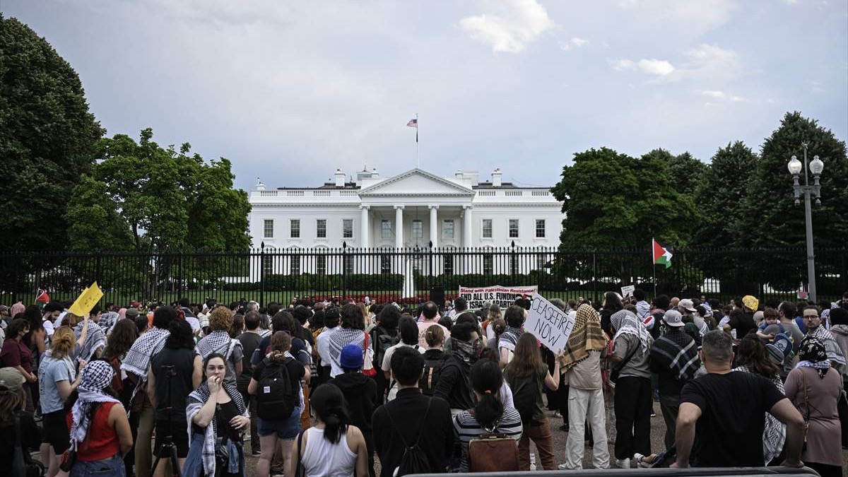 SAD: Protest ispred Bijele kuće zbog izraelskih napada na Rafah