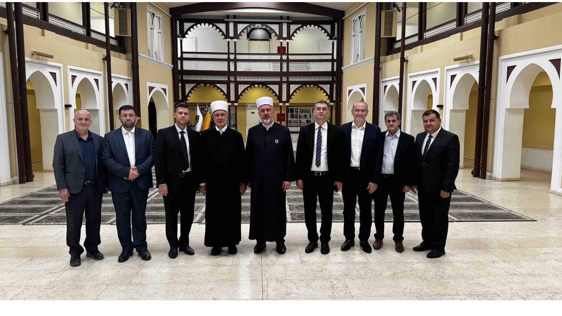 Delegacija Muftijstva tuzlanskog u posjeti Muftijstvu travničkom i Elči Ibrahim-pašinoj medresi