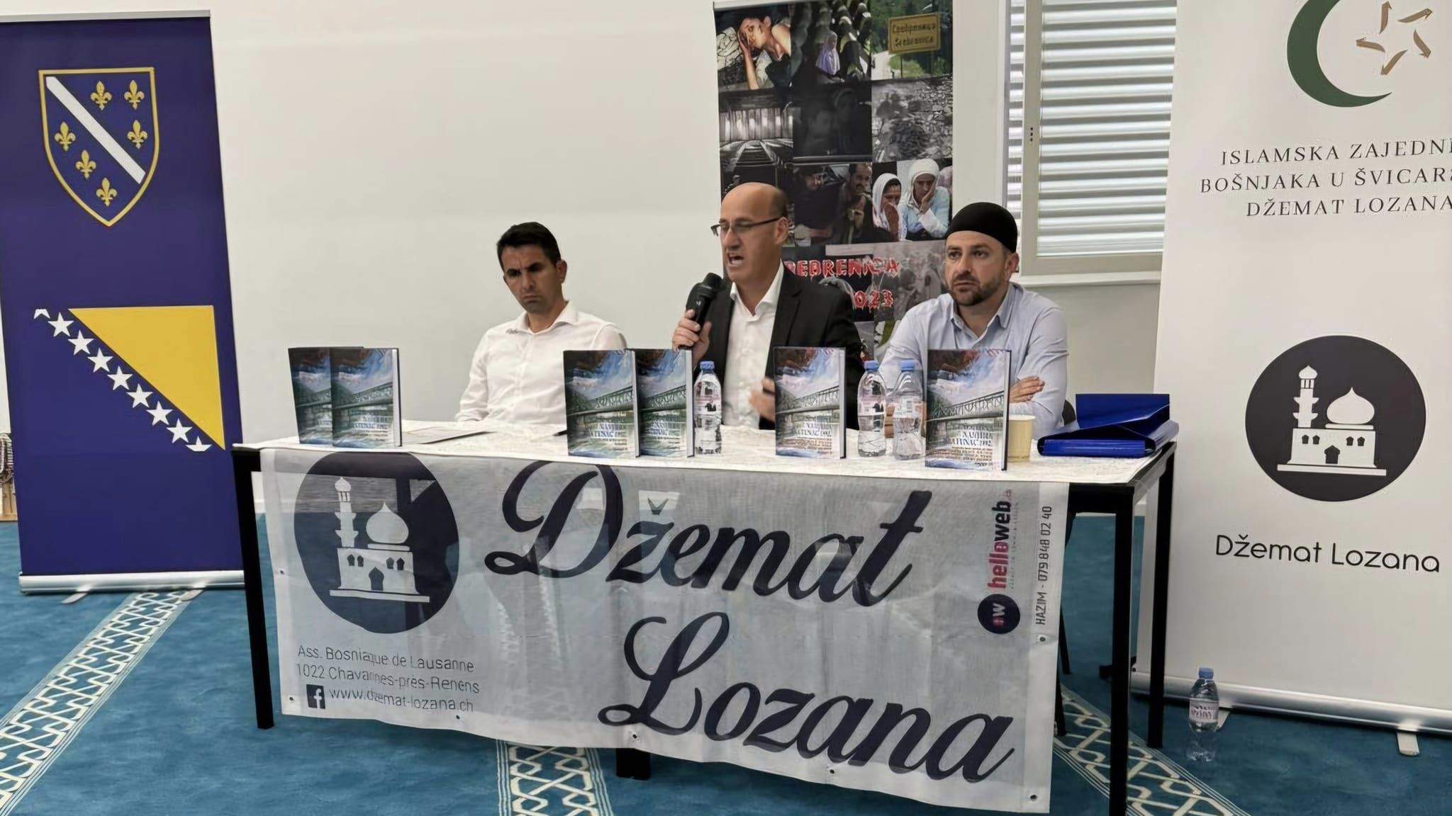 Tribina i promocija u džematu Lozana: Naš cilj mora biti eliminacija posljedica genocida