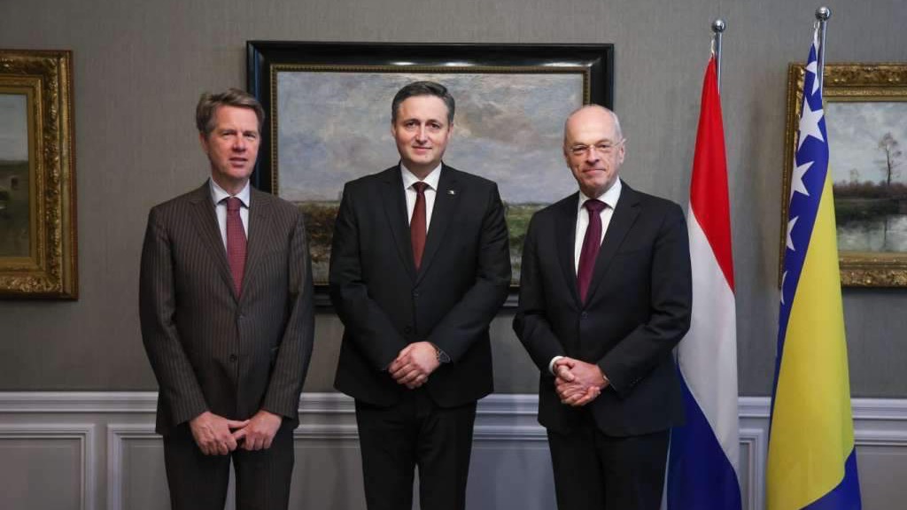 Bećirović: Kraljevina Nizozemska snažno podržava nezavisnu i suverenu BiH
