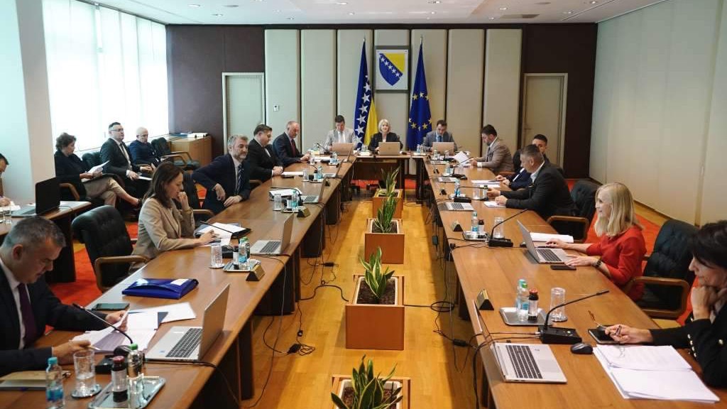 Vijeće ministara BiH danas razmatra izvještaje o radu 52 državne institucije