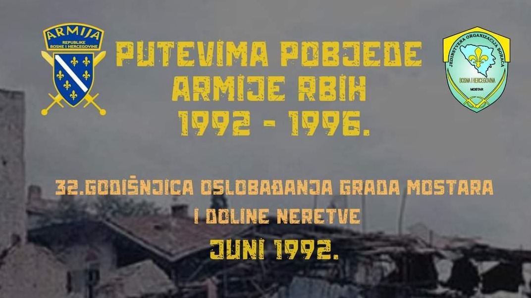 Nizom memorijalnih programa bit će obilježena 32. godišnjica oslobođenja Mostara
