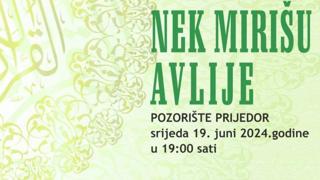 Svečani bajramski koncert u Pozorištu Prijedor 19. juna