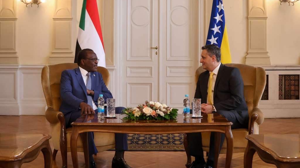 Bećirović primio akreditivno pismo ambasadora Republike Sudan 