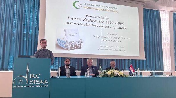 U Sisku promovirana knjiga "Imami Srebrenice 1992-1995."