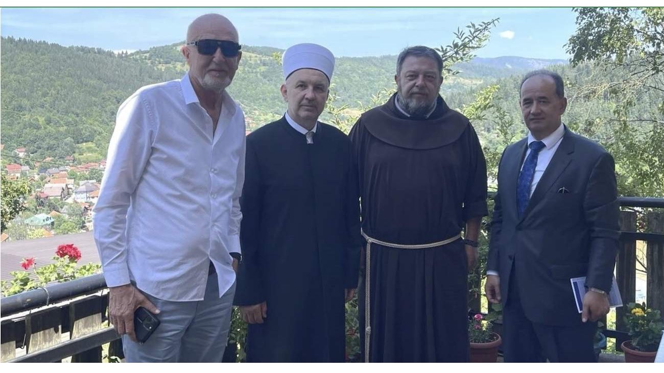 Muftija Grabus posjetio Fra Iliju Božića – čuvara i upravitelja Marijanskog svetišta u Olovu