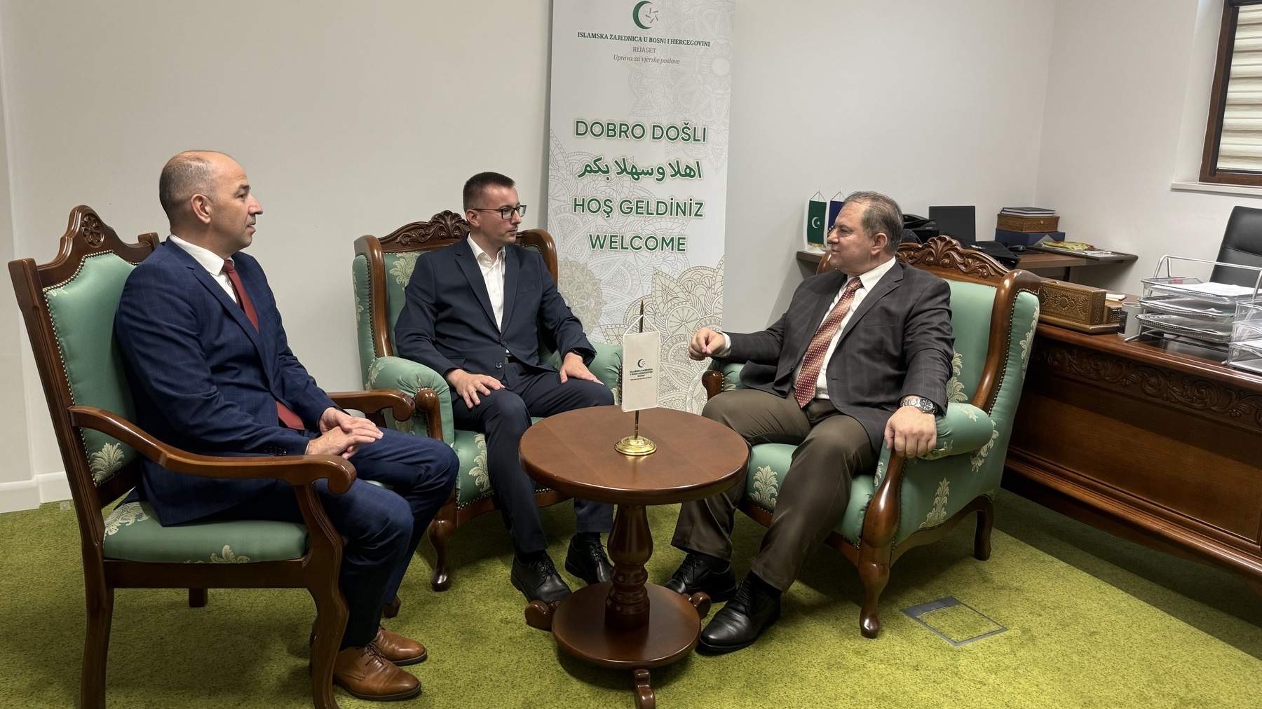 Predstavnici Islamske zajednice Bošnjaka u Austriji posjetili direktora Uprave za vjerske poslove