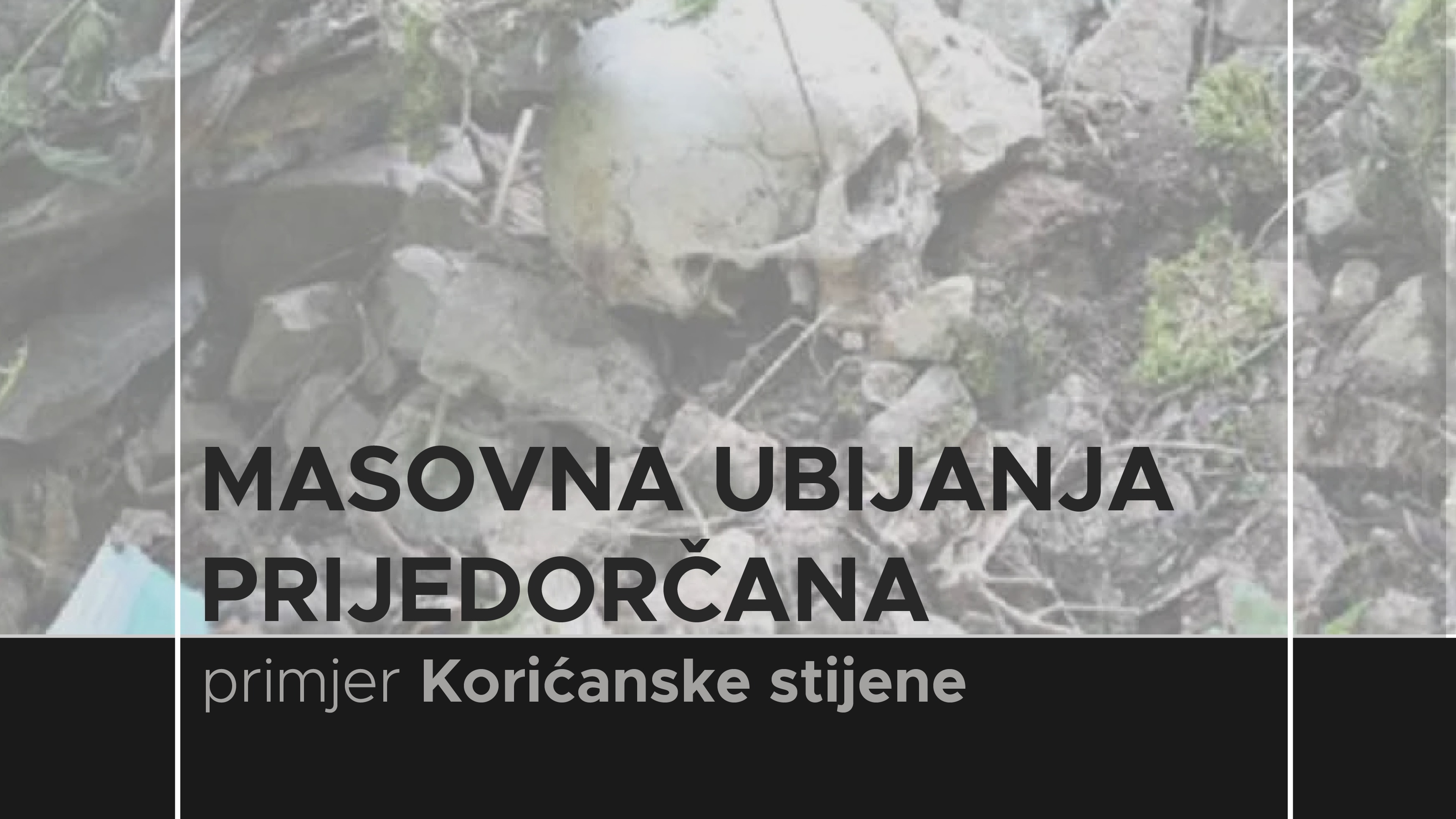 Sarajevo: Naučni skup o masovnim ubijanjima Prijedorčana kroz primjer masovne grobnice Korićanske stijene   