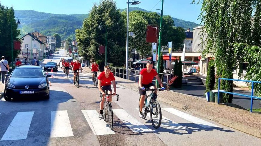 Krenuo 12. biciklistički maraton Goražde - Srebrenica