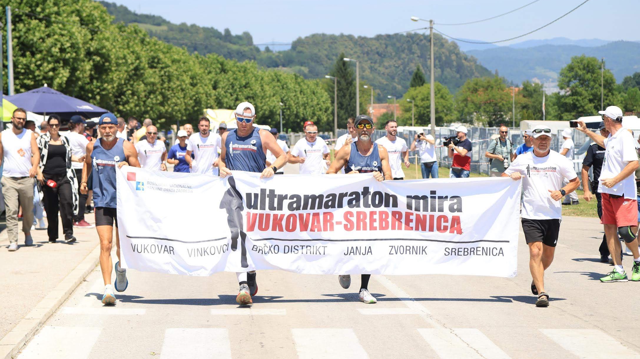 U čast žrtava genocida: Ultramaratonci iz Vukovara stigli u Potočare