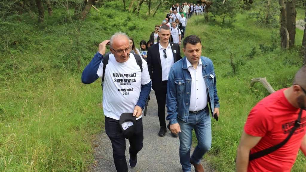 Hurtić u Den Haagu učestvovao u Maršu mira i komemoraciji povodom 29 godina od genocida u Srebrenici