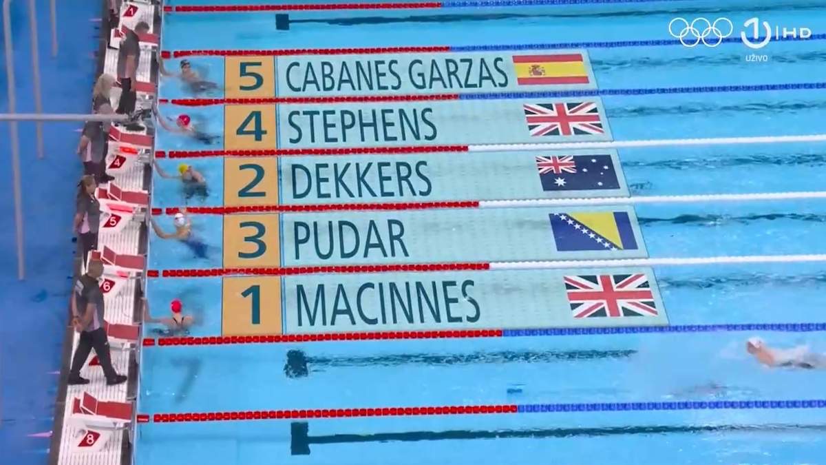 Lana Pudar u polufinalu 200m delfin