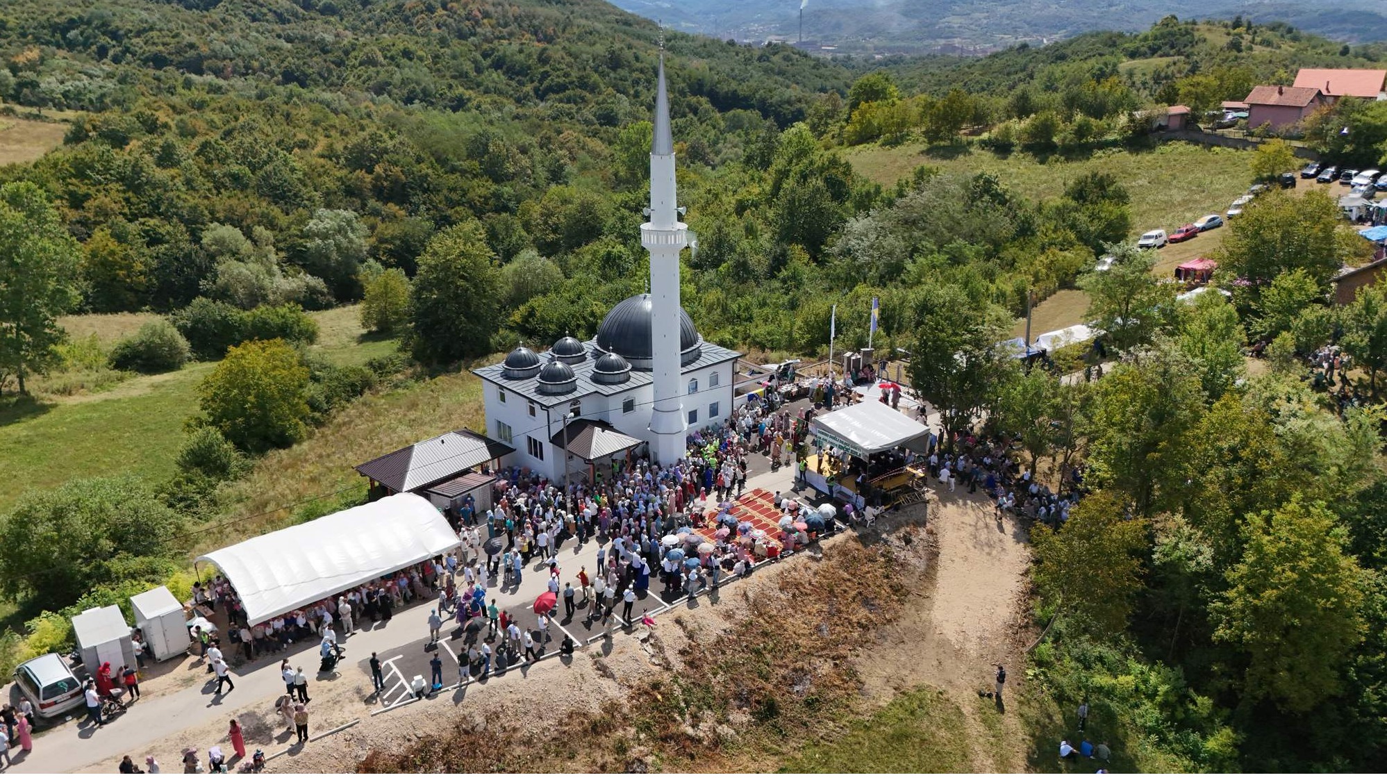 Zvornik: Svečano otvorena džamija na Kučić Kuli (VIDEO)