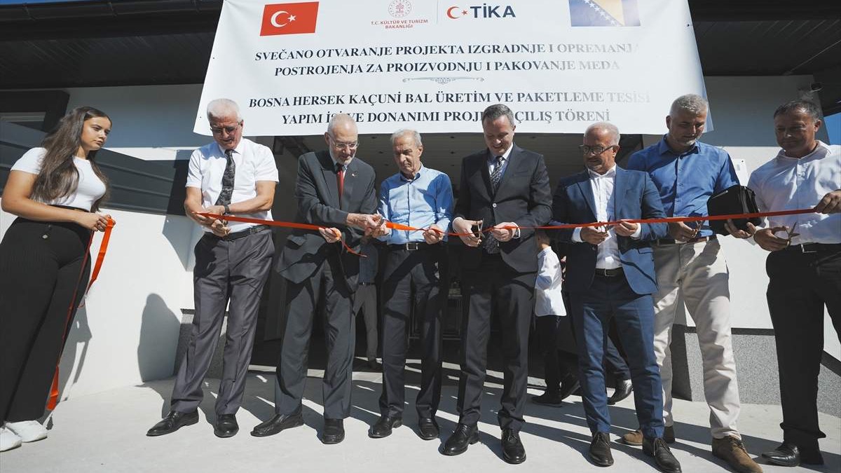  Uz podršku TIKA-e u Kaćunima otvorena Fabrika za preradu i pakovanje meda