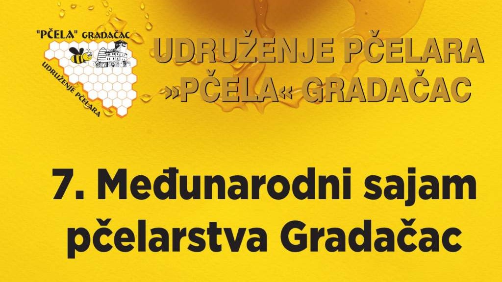 Međunarodni sajam pčelarstva od 28. do 31. augusta u Gradačcu