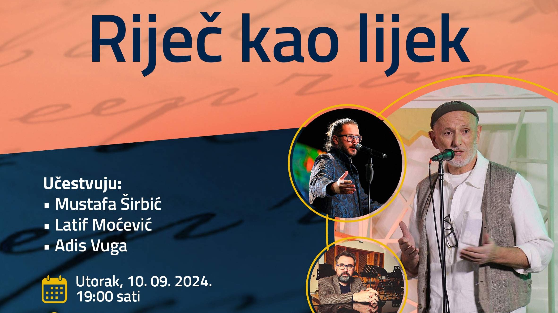 Izložba i poetsko veče: Riječ kao lijek